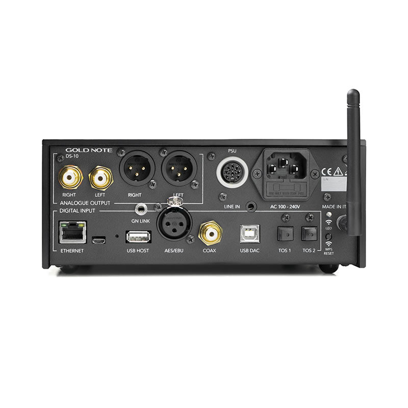 Gold Note DS-10 EVO LINE - Il DAC Streamer di nuova generazione