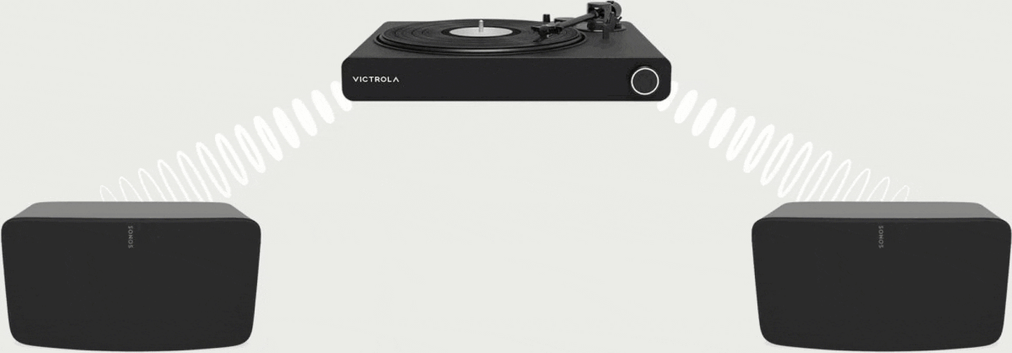 Victrola Onyx Black - Giradischi connesso